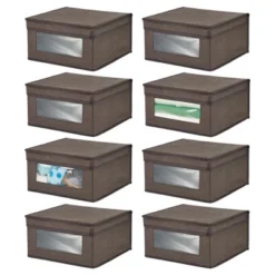 MDesign Fabric Closet Storage Organizer Box - Medium -IRIS Storage Deals Store GUEST c262caca b9df 4934 bfd2 59ca518c7d17