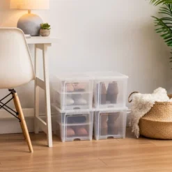 IRIS USA Shoe Storage Box, Stackable And Drop Front, Wide 15 IRIS USA Shoe Storage Box, Stackable And Drop Front, Wide -IRIS Storage Deals Store GUEST c3e3b39f 1054 46e7 8a50 89895db6cab2