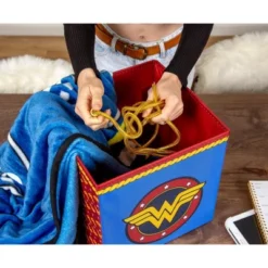 Ukonic DC Comics Wonder Woman Logo Storage Bin Cube Organizer | 11 Inches 8 Ukonic DC Comics Wonder Woman Logo Storage Bin Cube Organizer | 11 Inches -IRIS Storage Deals Store GUEST c3fef9d2 54f1 41ca 931a ec32b42c1d78