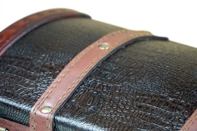 Brynnberg 15"x9.1"x10.6" Wooden Antique Treasure Chest Storage Box - Lockable 3 Brynnberg 15"x9.1"x10.6" Wooden Antique Treasure Chest Storage Box - Lockable - Image 3