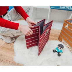 Ukonic Star Trek: The Next Generation 13-Inch Storage Bin Cube Organizers | Set Of 3 -IRIS Storage Deals Store GUEST c4778cec 3609 498c 9162 7a5111522fc3