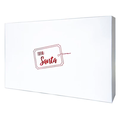 Lindy Bowman Pack Of 6 White Assorted Christmas Holiday Gift Boxes 1 Lindy Bowman Pack Of 6 White Assorted Christmas Holiday Gift Boxes