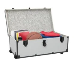 Seward Trunk 30" Paper Line Wheels Black And Alloy -IRIS Storage Deals Store GUEST c575b5c2 7c57 464a a54e 40a678de5017