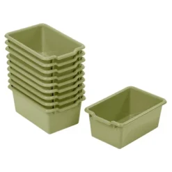 ECR4Kids Storage Bins With Scoop Front Handles - Cubby Compatible - 10-Pack -IRIS Storage Deals Store GUEST c625843c db69 41c2 8616 2a7405bf9f5f