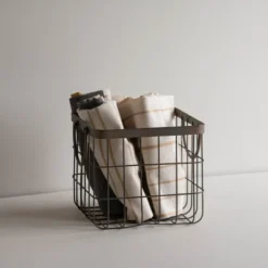 Patina Metal Basket - Foreside Home & Garden -IRIS Storage Deals Store GUEST c694c8f8 d1c7 4af2 bace 9aa062422a63