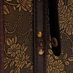 Okuna Outpost Wooden 4 Bottles Travel Wine For Storage Storage Bar Accessory, Flower Pattern, 8 X 8.5 X 13.8 In -IRIS Storage Deals Store GUEST c6d6eb48 de27 484b a958 2bbe1efc999d