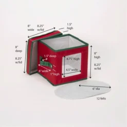 Household Essentials Dessert Plate Chest Red -IRIS Storage Deals Store GUEST c6f4e215 d604 4d91 878f 146aba3c12a9