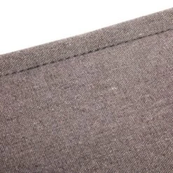 Gray Jute Fabric Storage Bin Basket Container Cubes Organizer With Handles Rectangular 16"x6"x5.25" -IRIS Storage Deals Store GUEST c70d40e9 1e81 4c5a becb a89319b45647