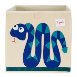 3 Sprouts Large 13 Inch Square Children's Foldable Fabric Storage Cube Organizer Box Soft Toy Bins, Pet Hedgehog And Blue Snake (2 Pack) 6 3 Sprouts Large 13 Inch Square Children's Foldable Fabric Storage Cube Organizer Box Soft Toy Bins, Pet Hedgehog And Blue Snake (2 Pack) -IRIS Storage Deals Store GUEST c852f0e1 1564 46b1 8f3e 1d9a4595604a
