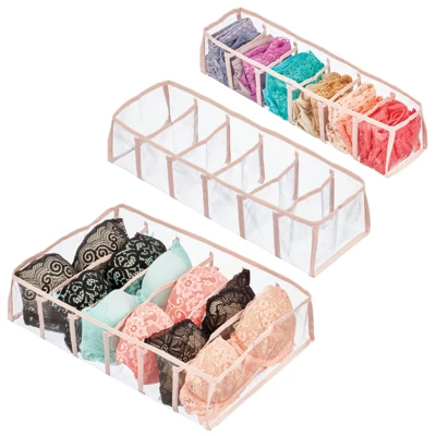 MDesign Plastic Dresser Drawer/Closet Storage Divider, Set Of 3 9 MDesign Plastic Dresser Drawer/Closet Storage Divider, Set Of 3 - Image 9