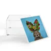 Coco De Paris Frida Kahlo Rabbit 4" X 4" Acrylic Box - Deny Designs