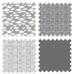 Bacati - Clouds In The City White/Gray Storage Box Large -IRIS Storage Deals Store GUEST cac15399 5236 4f9c 931e c26a4684ca03