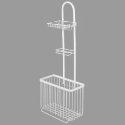 MDesign Metal Free Standing Toilet Paper Stand/Dispenser, Holds Tablet -IRIS Storage Deals Store GUEST cb433d46 b5a2 419c 9b49 c74359594f62