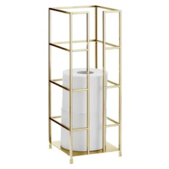 MDesign Metal Toilet Paper 3-Jumbo Roll Storage Reserve Tower Stand -IRIS Storage Deals Store GUEST ccc132a6 817c 4c0b a180 672acf6c66f2