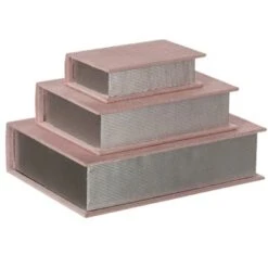 Vintiquewise Set Of 3 Velvet Vintage Storage Wooden Antique Classic Decorative Book Box Holder -IRIS Storage Deals Store GUEST ccf414bb c4a7 4fc4 9fb4 aa1863a9b9ac