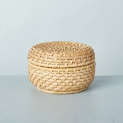 Woven Basket With Lid Natural - Hearth & Hand™ With Magnolia 8 Woven Basket With Lid Natural - Hearth & Hand™ With Magnolia -IRIS Storage Deals Store GUEST cd13636c be60 427b b7e0 6ad52733400f