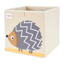 3 Sprouts Kids Childrens Nursery Foldable Fabric Organizing Storage Cube Box Toy Bin Bundle With Friendly Gorilla And Pet Hedgehog (2 Pack) -IRIS Storage Deals Store GUEST cd2be835 30fa 415d a646 18c533addc92 6