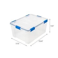 IRIS USA WEATHERPRO Plastic Storage Box With Durable Lid And Seal And Secure Latching Buckles -IRIS Storage Deals Store GUEST cd3aee50 acab 4101 b652 8326a55c5028