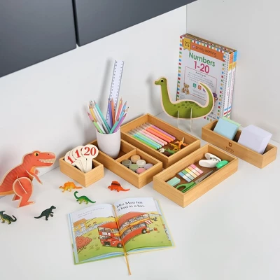 Royal Craft Wood Universal Bamboo Storage Box Set 1 Royal Craft Wood Universal Bamboo Storage Box Set