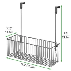 MDesign Metal Hanging Over Cabinet Bathroom Storage Organizer Basket -IRIS Storage Deals Store GUEST cdf5ddac 14c9 4f6b b998 2065cfcf5c3f