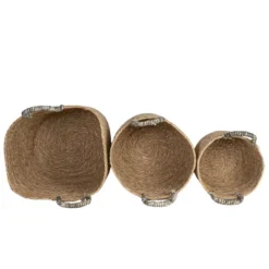 Set Of 3 Baskets Brown Woven Seagrass By Foreside Home & Garden 7 Set Of 3 Baskets Brown Woven Seagrass By Foreside Home & Garden -IRIS Storage Deals Store GUEST ce1d6336 b490 40b9 ab60 c79225b4e041