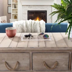 Hastings Home Decorative Acrylic Catchall Tray For Bedroom, Bathroom, And Office Storage - Clear -IRIS Storage Deals Store GUEST ced62793 eb98 4f90 8e34 8fcac935cba6