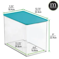 MDesign Plastic Stackable Closet Storage Bin Box With Lid 13 MDesign Plastic Stackable Closet Storage Bin Box With Lid -IRIS Storage Deals Store GUEST d1676cb5 121c 43d9 955b 1efd6b0bd6da
