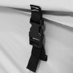 Domain Shelters 117 Gallon 4 X 2 X 2 Foot Outdoor Patio Backyard Garden Storage Container Deck Box W/Removable Weather Bars & Clip Buckles, Gray/Black -IRIS Storage Deals Store GUEST d21f3a95 9fff 4c3a 8c6c 9ebe7d9a5f25