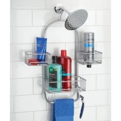 MDesign Metal Large Bath Tub & Shower Caddy, Hanging Storage Organizer 15 MDesign Metal Large Bath Tub & Shower Caddy, Hanging Storage Organizer -IRIS Storage Deals Store GUEST d2d554a2 2d4e 496f 8847 31455aafebcc