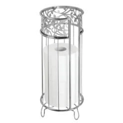 MDesign Metal Toilet Paper Holder Stand - Storage For 3 Rolls -IRIS Storage Deals Store GUEST d3875049 3ebe 4515 86cc 0dbe73a588e8