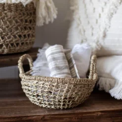 Natural Seagrass Bowl - Foreside Home & Garden -IRIS Storage Deals Store GUEST d3eecf95 e94a 4aa6 a02f 484a2bc51c79