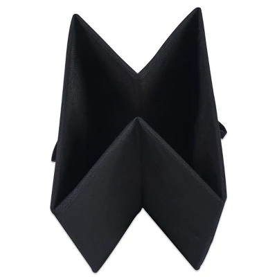 Set Of 2 11" X 11" X 11" Nonwoven Pp Square Storage Cube Solid Black - Design Imports 3 Set Of 2 11" X 11" X 11" Nonwoven Pp Square Storage Cube Solid Black - Design Imports - Image 3