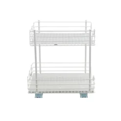 Household Essentials 15" 2-Tier Pantry Organizer White -IRIS Storage Deals Store GUEST d622e50b ab6c 425b 81fc 5909a5b37618