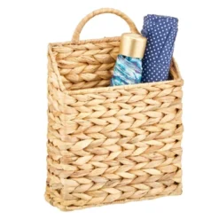 MDesign Woven Water Hyacinth Hanging Wall Storage Basket -IRIS Storage Deals Store GUEST d62bbb2f 50fb 41e3 85d5 ec82e786337b