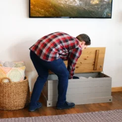 Sunnydaze Decor Sunnydaze Indoor Trunk With Handles - Solid Pine Construction - 39.5" W 27 Sunnydaze Decor Sunnydaze Indoor Trunk With Handles - Solid Pine Construction - 39.5" W -IRIS Storage Deals Store GUEST d6e78814 ff65 4a63 b2d5 168ddd756a7c