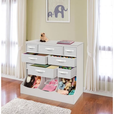 Badger Basket Storage Station With Eight Baskets And Three Bins 1 Badger Basket Storage Station With Eight Baskets And Three Bins