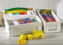 Creative Scents Wooden White Storage Bin 2 Pack Extra Small -IRIS Storage Deals Store GUEST d756d7b8 f321 4913 8e98 1196d7947e95