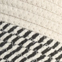 MDesign Woven Cotton Rope Bathroom Basket With Tie Handle, Set Of 2 -IRIS Storage Deals Store GUEST d894ef98 4cd2 42fb bbbb 905a8b6827f8