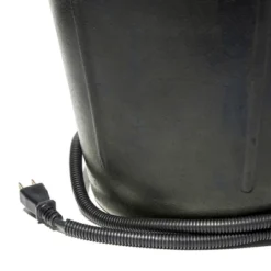 Farm Innovators FB-15R 18 Quart Rubber Flat Back Heated Bucket With Guard, Built In Thermostat, And Resists Cold Down To -35 Degrees F (4 Pack) -IRIS Storage Deals Store GUEST d98b548d 616e 4f32 a417 7055a8eba280