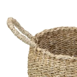 Northlight Set Of 3 Natural Beige Round Seagrass Table And Floor Baskets 6 Northlight Set Of 3 Natural Beige Round Seagrass Table And Floor Baskets -IRIS Storage Deals Store GUEST d9c8fcce aa6b 4d61 9a81 0d4b167b5b29