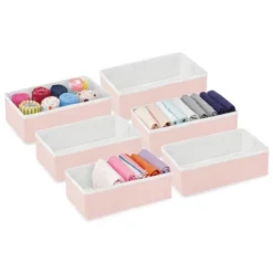 MDesign Soft Fabric Dresser Drawer And Closet Storage Organizer -IRIS Storage Deals Store GUEST da481dbc 4558 4991 9f2c e0e23be162e2