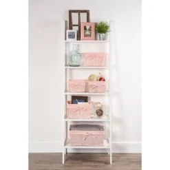 Design Imports Set Of 5 Antique White Chicken Wire Liner Baskets Blush -IRIS Storage Deals Store GUEST dbfce11f db1d 46c7 812f 886e5dc1554f