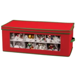 Household Essentials 36 Pocket Ornament Chest Red 13 Household Essentials 36 Pocket Ornament Chest Red -IRIS Storage Deals Store GUEST dcb030c6 e0e3 4ec0 811c d152a31fcedc