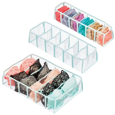 MDesign Plastic Dresser Drawer/Closet Storage Divider, Set Of 3 10 MDesign Plastic Dresser Drawer/Closet Storage Divider, Set Of 3 - Image 10