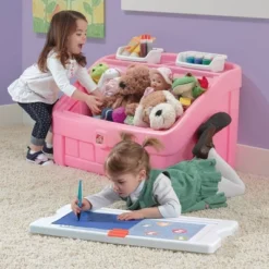 Step2 2-in-1 Toy Box - Pink