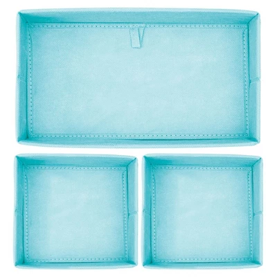 MDesign Kids Fabric Dresser Drawer And Closet Storage Organizer, Set Of 6 4 MDesign Kids Fabric Dresser Drawer And Closet Storage Organizer, Set Of 6 - Image 4