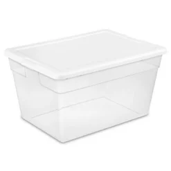 Sterilite Plastic Stacking Storage Container With Latching Lid For Seasonal Decorations And Space Saving Organization -IRIS Storage Deals Store GUEST de8f5559 b26e 4219 81bd 6ef65788f171