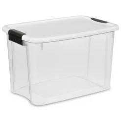 Sterilite 30 Quart (6 Pack) & 18 Quart (6 Pack ) Clear Plastic Stackable Storage Container Bin Box Tote With White Latching Lid Organizing Solution -IRIS Storage Deals Store GUEST df82c382 8d74 4bb2 9843 a1e61c32de9f