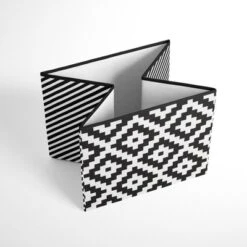 Bacati - Love Black/white Storage Box Large