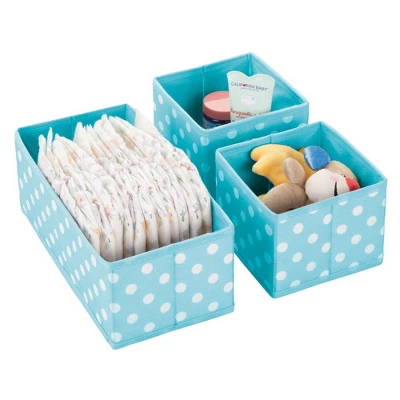 MDesign Kids Fabric Dresser Drawer And Closet Storage Organizer, Set Of 6 7 MDesign Kids Fabric Dresser Drawer And Closet Storage Organizer, Set Of 6 - Image 7
